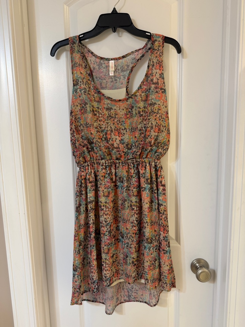Xhilaration Multicolor Floral Print Mini Dress